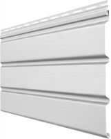 Виниловый софит Grand Line Classic Standart без перфорации белый