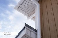 Виниловый софит Estetic Grand Line скрытая перфорация белый