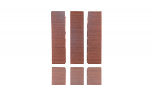 Облицовочный кирпич Керма одинарный 1 НФ Красный бархат УС