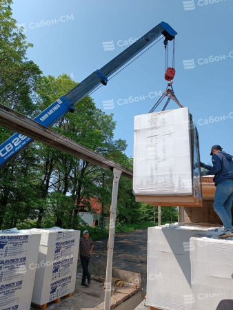 Газобетонные блоки Могилевский КСИ D400 625х100х200 перегородочные